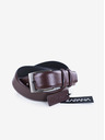 Zapana Dunkelbrauner Herrengürtel Zapana Flow Leder
