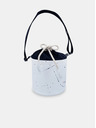 Xiss Weiße Damen-Crossbody-Tasche Kiss Mini White Splash