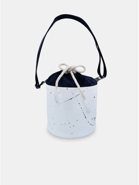 Xiss Weiße Damen-Crossbody-Tasche Kiss Mini White Splash