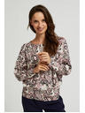 Moodo Hellbeige Damen-Pullover