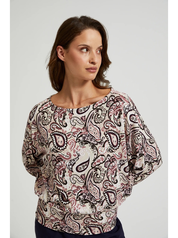 Moodo Hellbeige Damen-Pullover