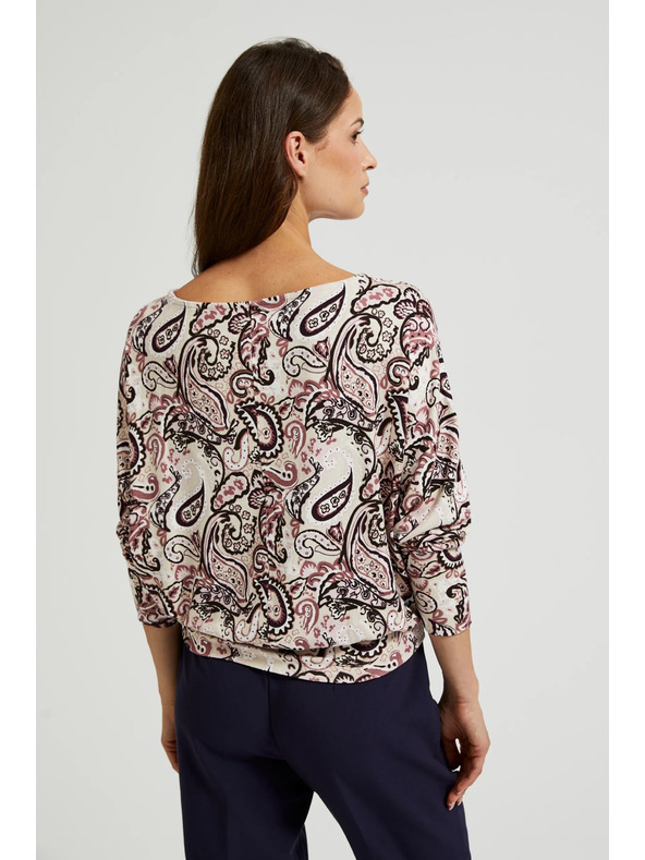 Moodo Hellbeige Damen-Pullover