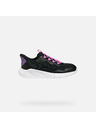 Geox Schwarze Mädchen-Sneaker Geox Sprintye Fast In