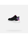 Geox Schwarze Mädchen-Sneaker Geox Sprintye Fast In