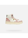 Geox Weiße Mädchen-Sneaker Geox Lestrella