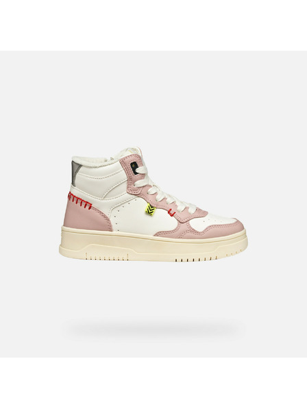 Geox Weiße Mädchen-Sneaker Geox Lestrella