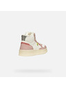 Geox Weiße Mädchen-Sneaker Geox Lestrella