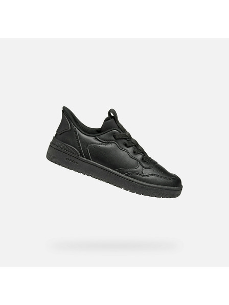 Geox Schwarze Jungen-Sneaker Geox Washiba Fast In