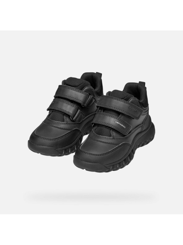 Geox Schwarze Jungen-Stiefeletten Geox Simbyos ABX