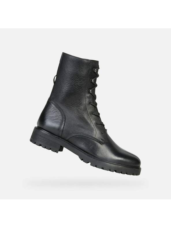 Geox Schwarze Damen-Stiefeletten Geox Hoara