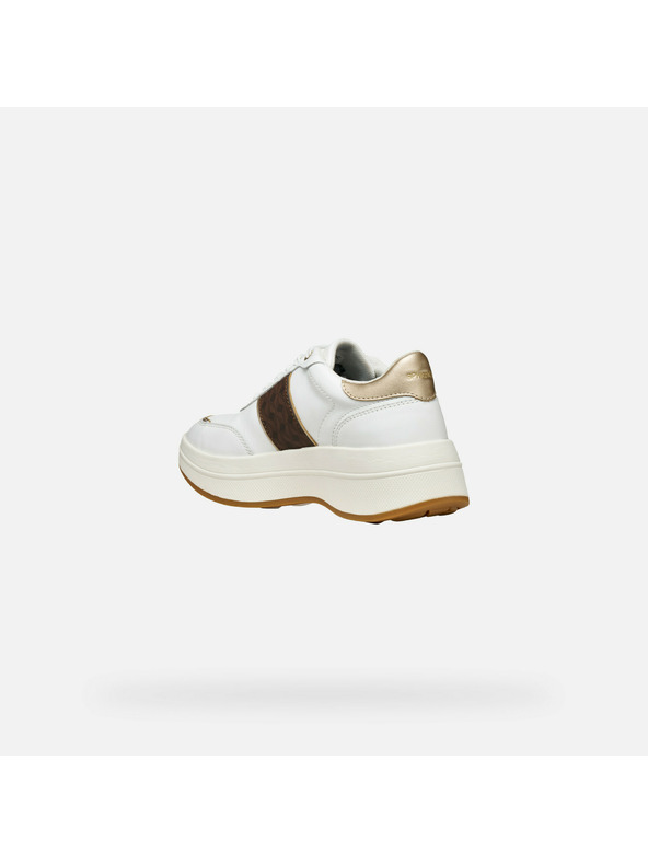 Geox Weiß Damen Geox Spherica Ecub-3 Turnschuhe