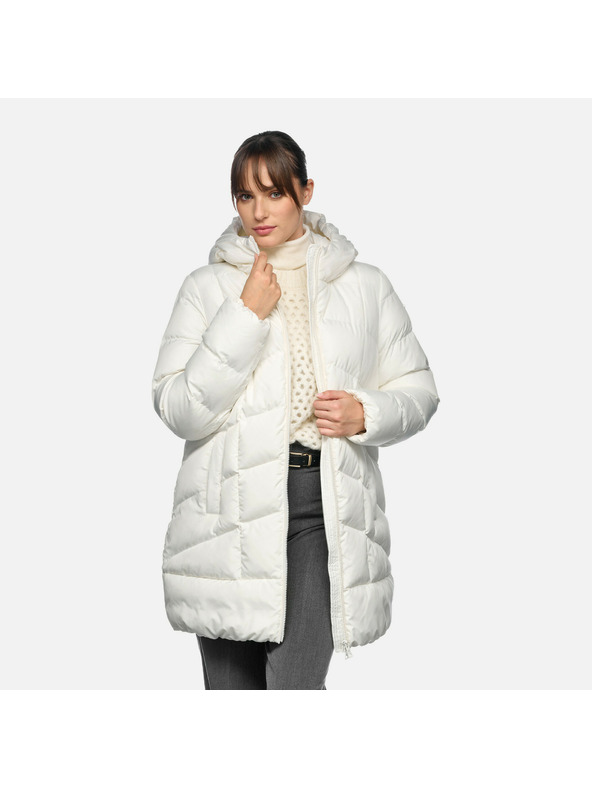 Geox Cremefarbene Damenjacke Geox Anylla