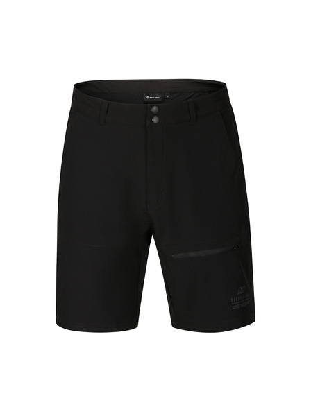 ALPINE PRO Herren Softshell-Shorts mit Cool Dry ALPINE PRO BAK Schwarz