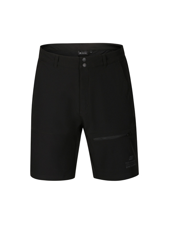ALPINE PRO Herren Softshell-Shorts mit Cool Dry ALPINE PRO BAK Schwarz