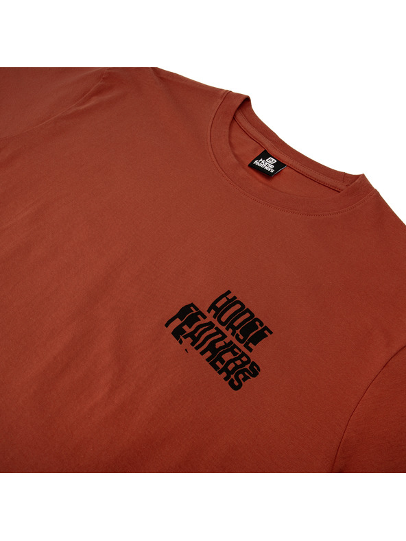 Horsefeathers T-Shirt Xerox Rot HORSEFEATHERS