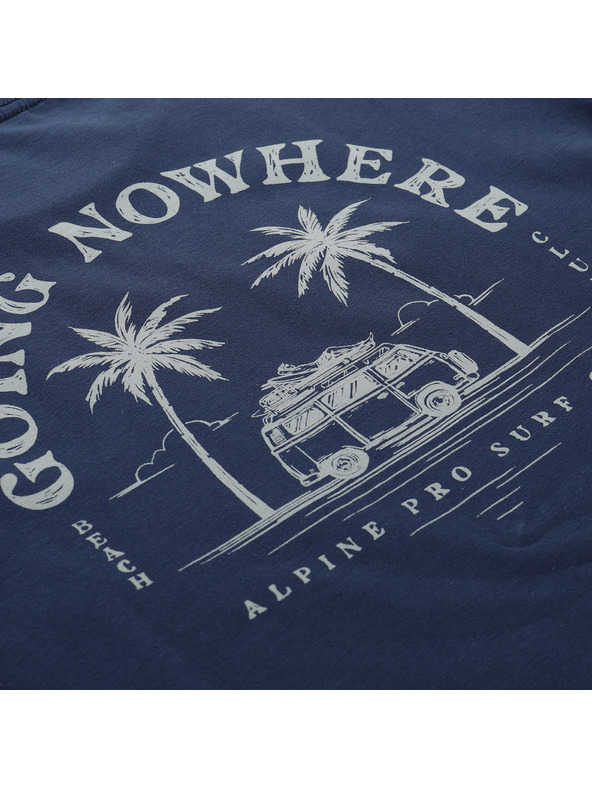 ALPINE PRO Herren Baumwoll-T-Shirt ALPINE PRO SUMEK Moonlit Ocean Variante pb