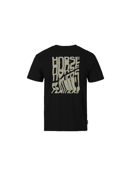Horsefeathers T-Shirt Xerox Schwarz HORSEFEATHERS