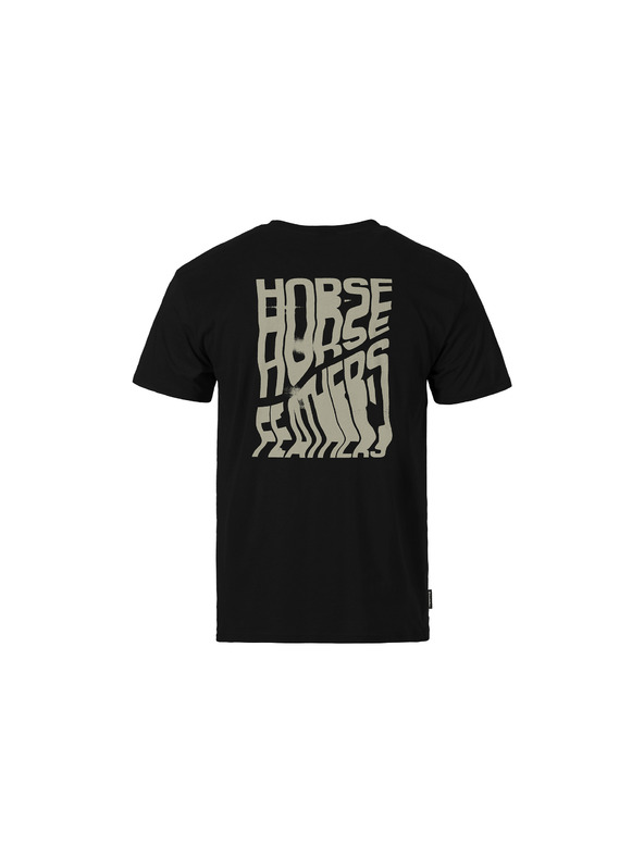 Horsefeathers T-Shirt Xerox Schwarz HORSEFEATHERS