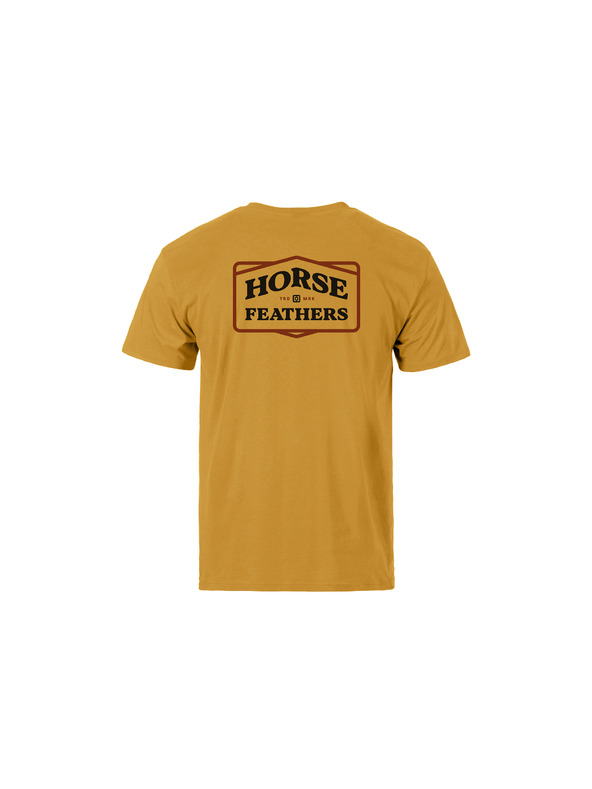 Horsefeathers T-Shirt Summit Gelb HORSEFEATHERS