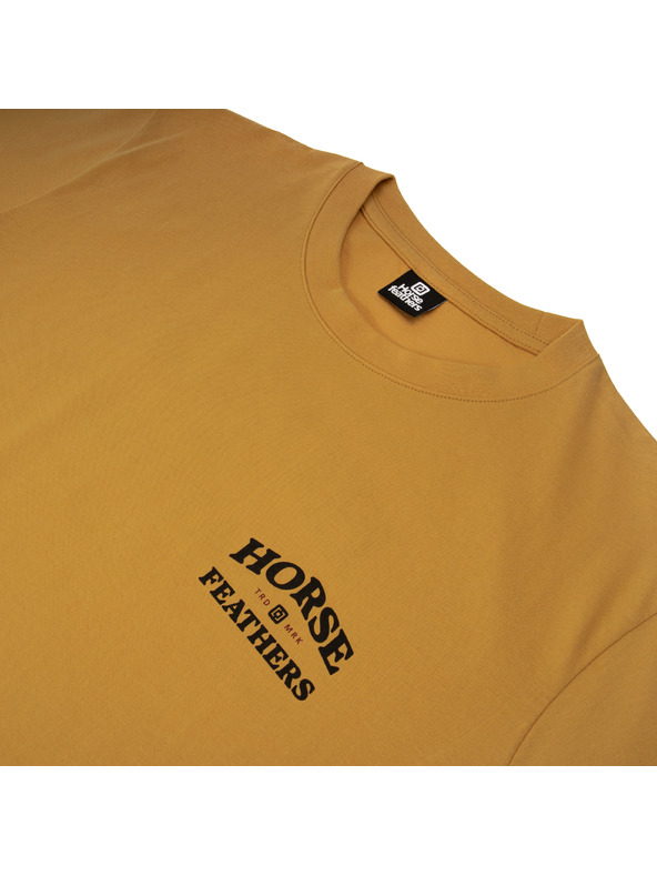 Horsefeathers T-Shirt Summit Gelb HORSEFEATHERS