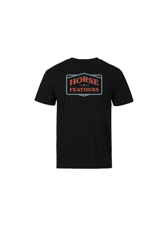 Horsefeathers Summit T-Shirt Schwarz HORSEFEATHERS