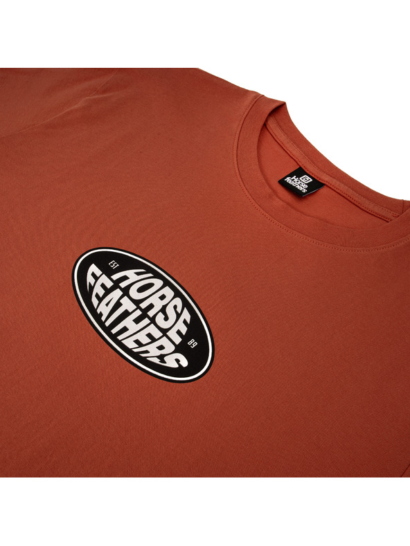 Horsefeathers T-Shirt Dynamo Rot HORSEFEATHERS