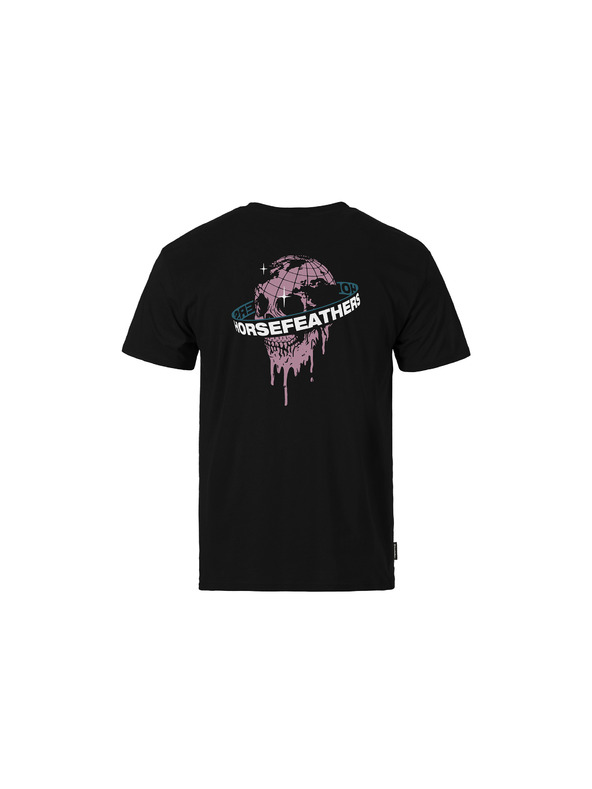 Horsefeathers T-Shirt Orbit Schwarz HORSEFEATHERS