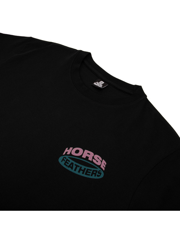 Horsefeathers T-Shirt Orbit Schwarz HORSEFEATHERS
