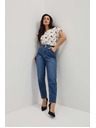 Moodo Damen Jeans Moodo – Dunkelblau