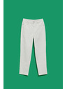 Moodo Damen Weiße Mom Jeans Moodo