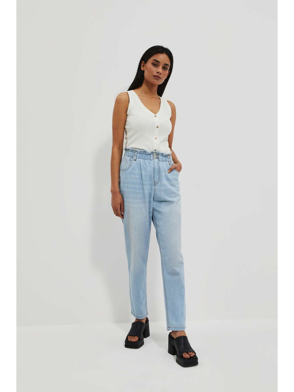 Moodo Damen Jeans Moodo – Blau