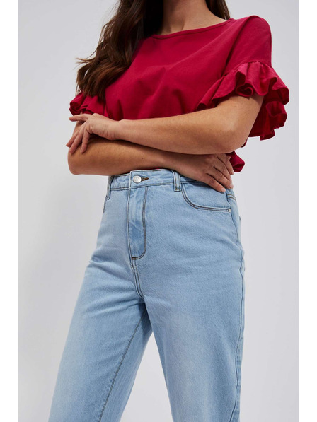 Moodo Damen Jeans Moodo – Blau