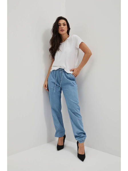 Moodo Damen Jeans Moodo – Hellblau