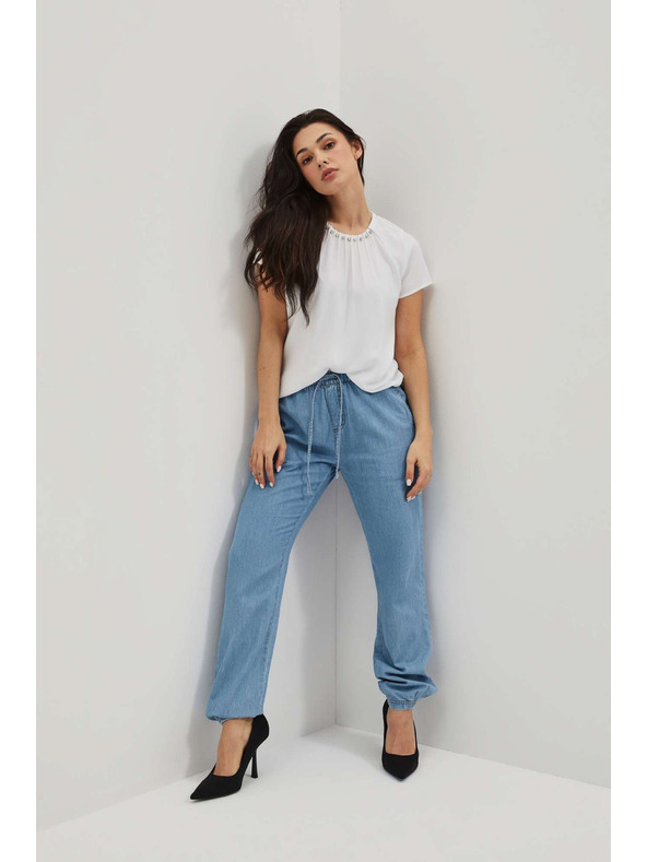 Moodo Damen Jeans Moodo – Hellblau