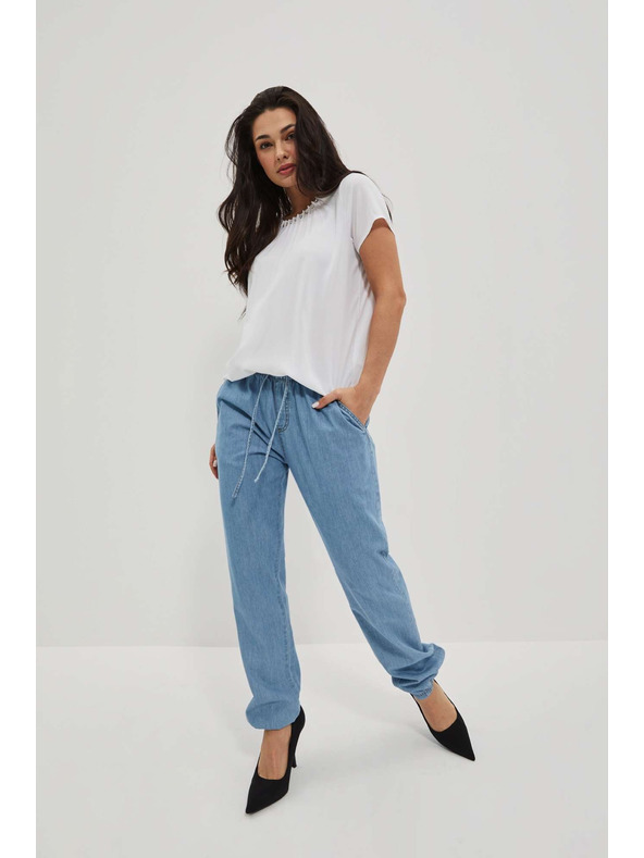 Moodo Damen Jeans Moodo – Hellblau