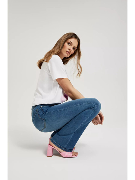 Moodo Damen Jeans Moodo – Blau