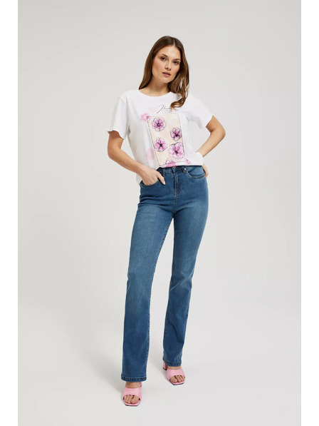 Moodo Damen Jeans Moodo – Blau