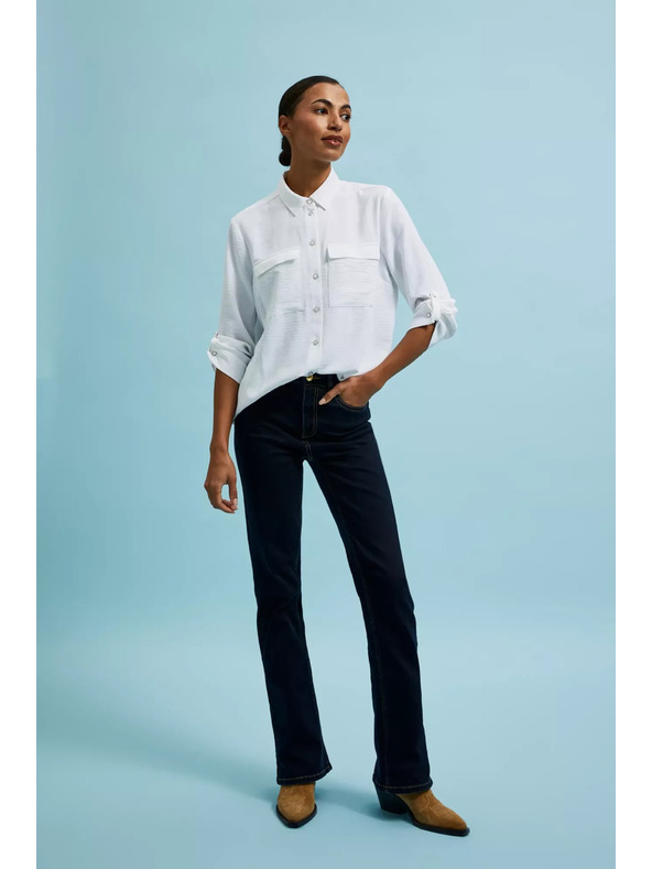 Moodo Damen Jeans Moodo – Dunkelblau