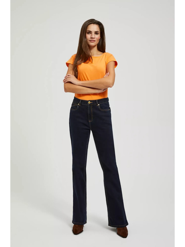 Moodo Damen Jeans Moodo – Dunkelblau