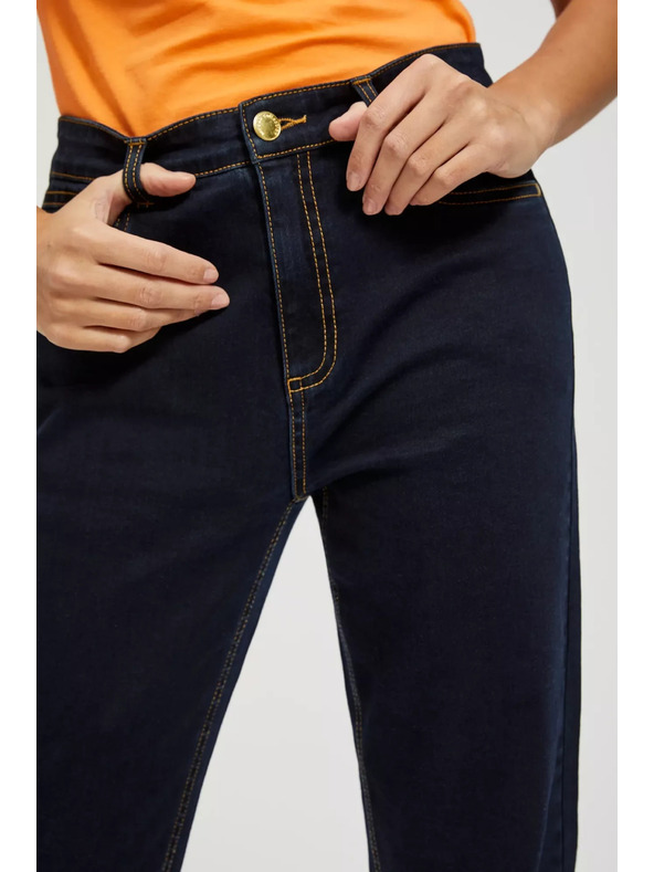 Moodo Damen Jeans Moodo – Dunkelblau