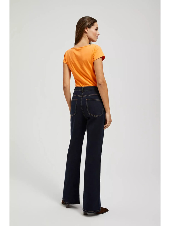 Moodo Damen Jeans Moodo – Dunkelblau