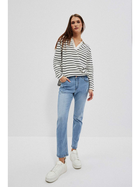 Moodo Damen Jeans Moodo – Hellblau