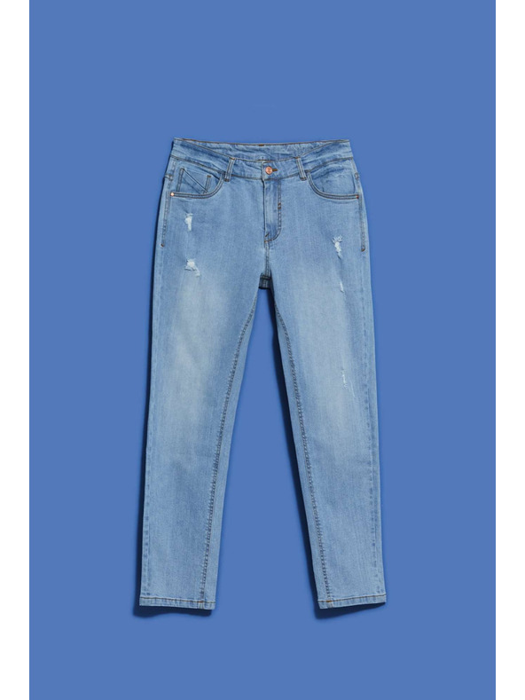 Moodo Damen Jeans Moodo – Hellblau