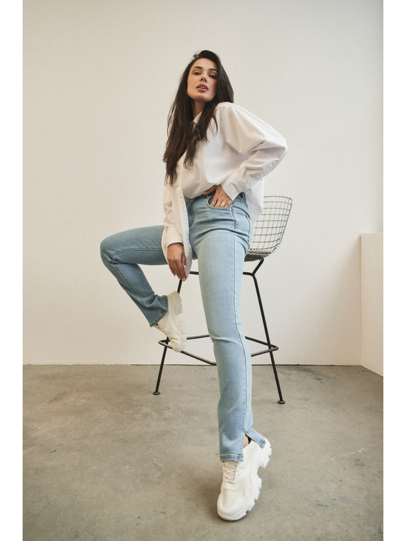Moodo Damen Jeans Moodo – Blau