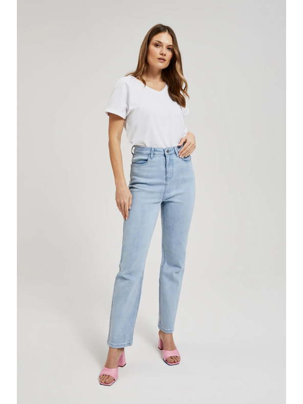 Moodo Damen Jeans Moodo – Hellblau
