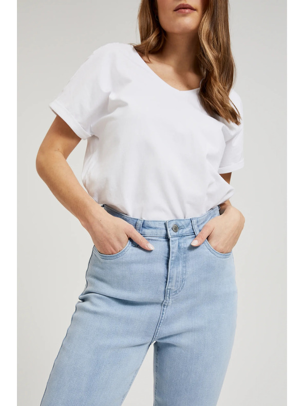 Moodo Damen Jeans Moodo – Hellblau