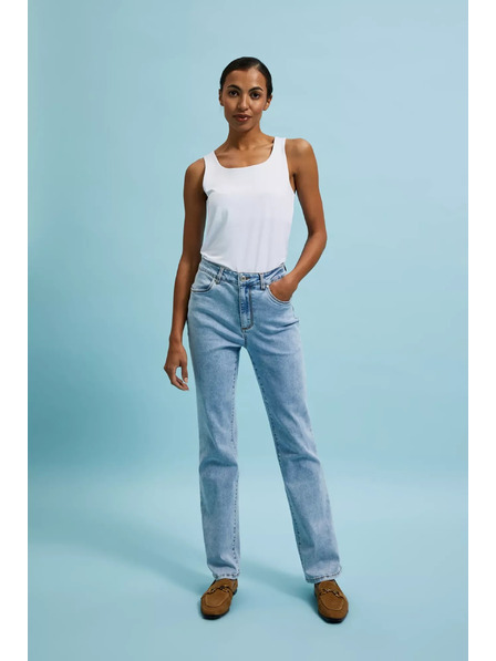 Moodo Damen Jeans Moodo – Hellblau