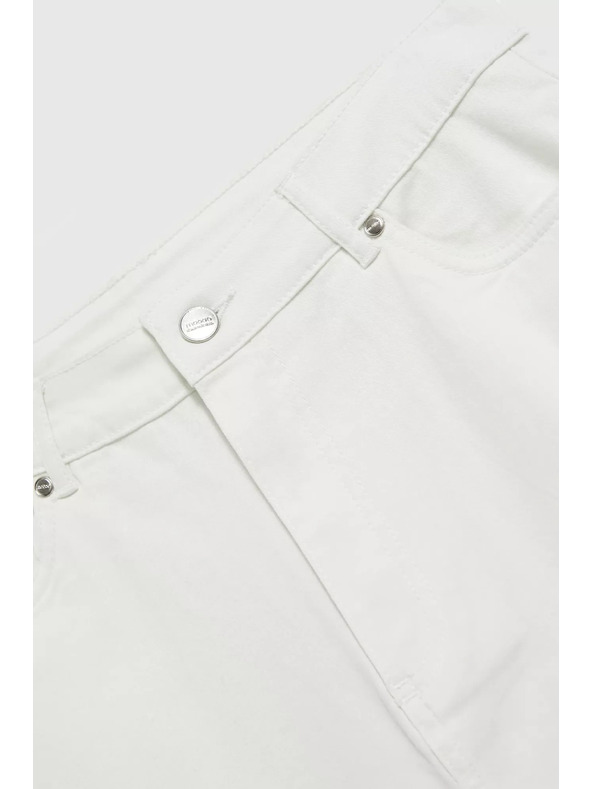 Moodo Damen Jeans Moodo – Off White