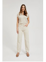 Moodo Damen Jeans Moodo – Hellbeige