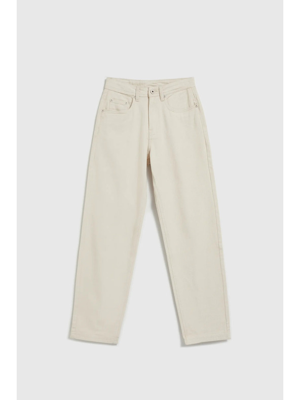 Moodo Damen Jeans Moodo – Hellbeige